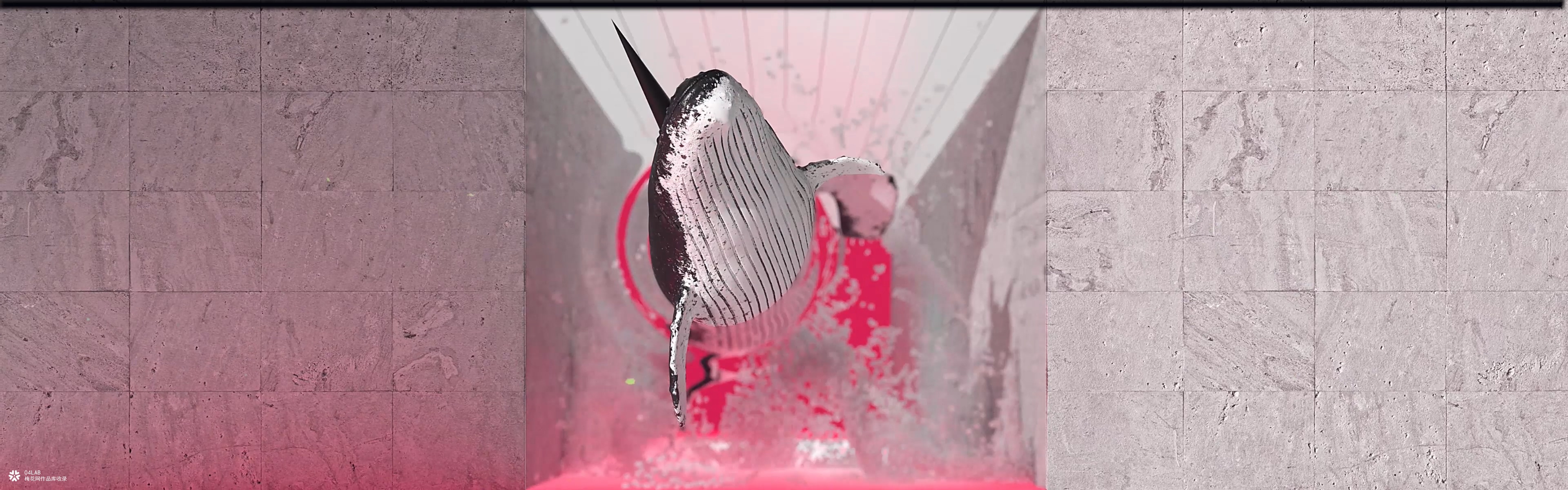 裸眼3D | 数字山水 | 梦回李白《天台晓望》