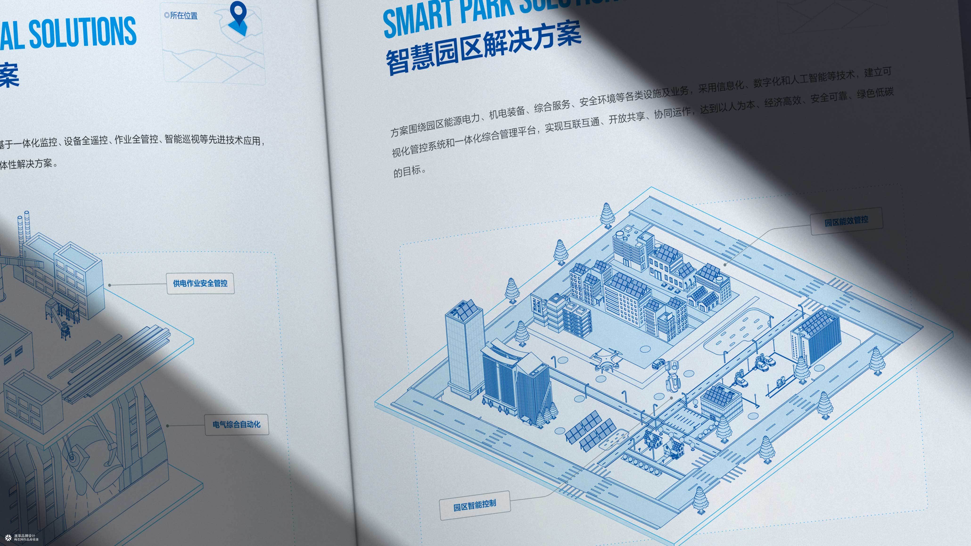 智慧电力新能源画册