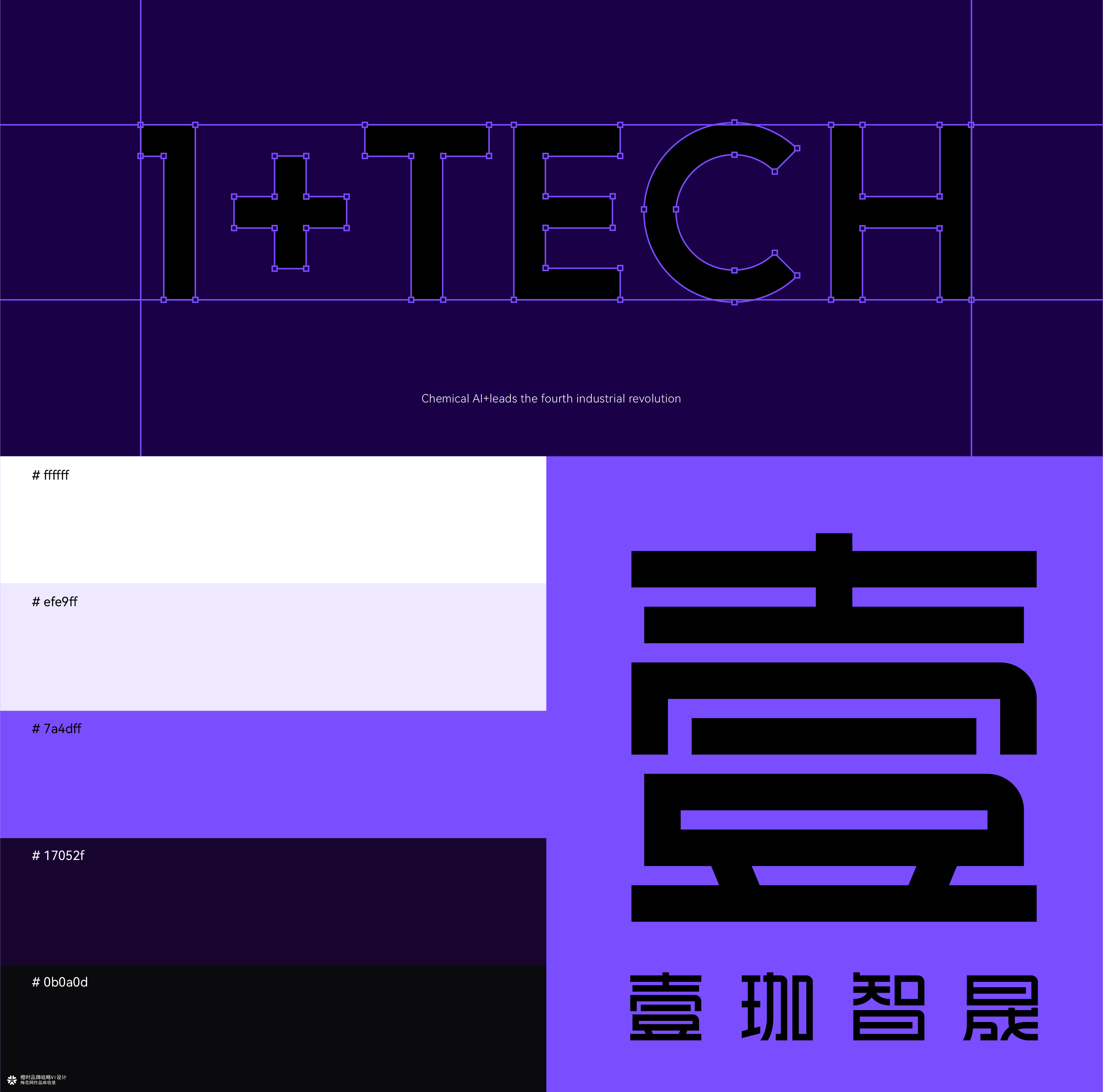 otimebrand 橙时品牌原创案例 | 化工AI科技公司壹珈智晟品牌形象设计