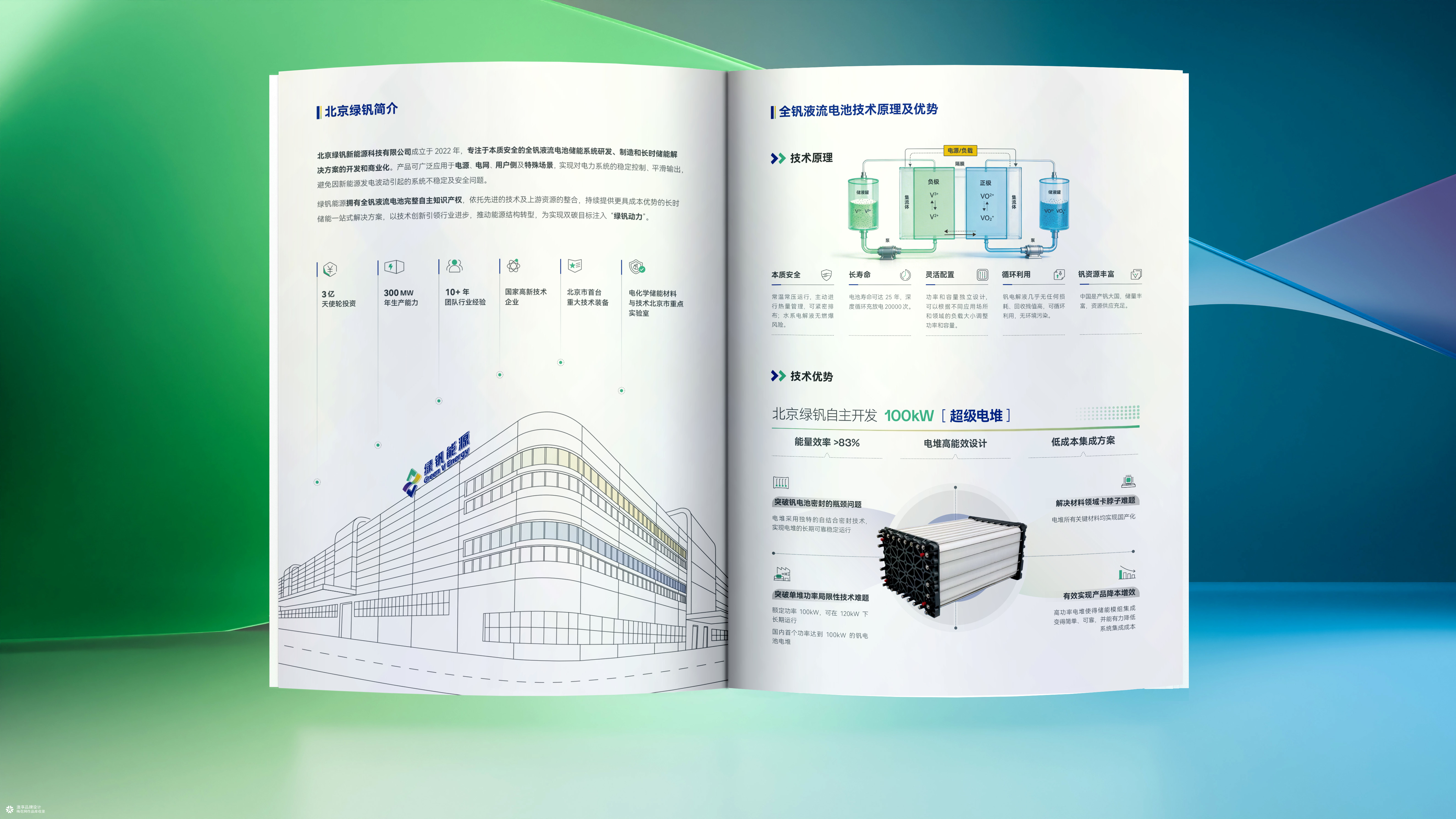 绿钒新能源画册