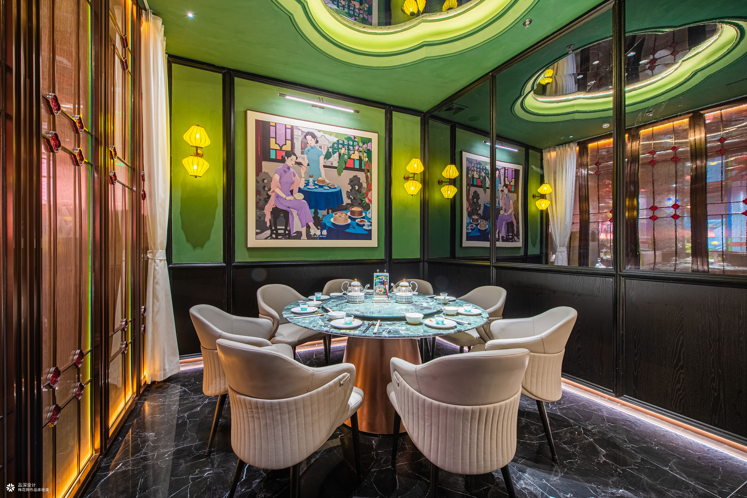 品深餐饮设计 | 客满楼「手工茶点·客家名菜」