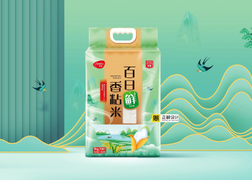 包装设计 | 天优百日鲜香粘米