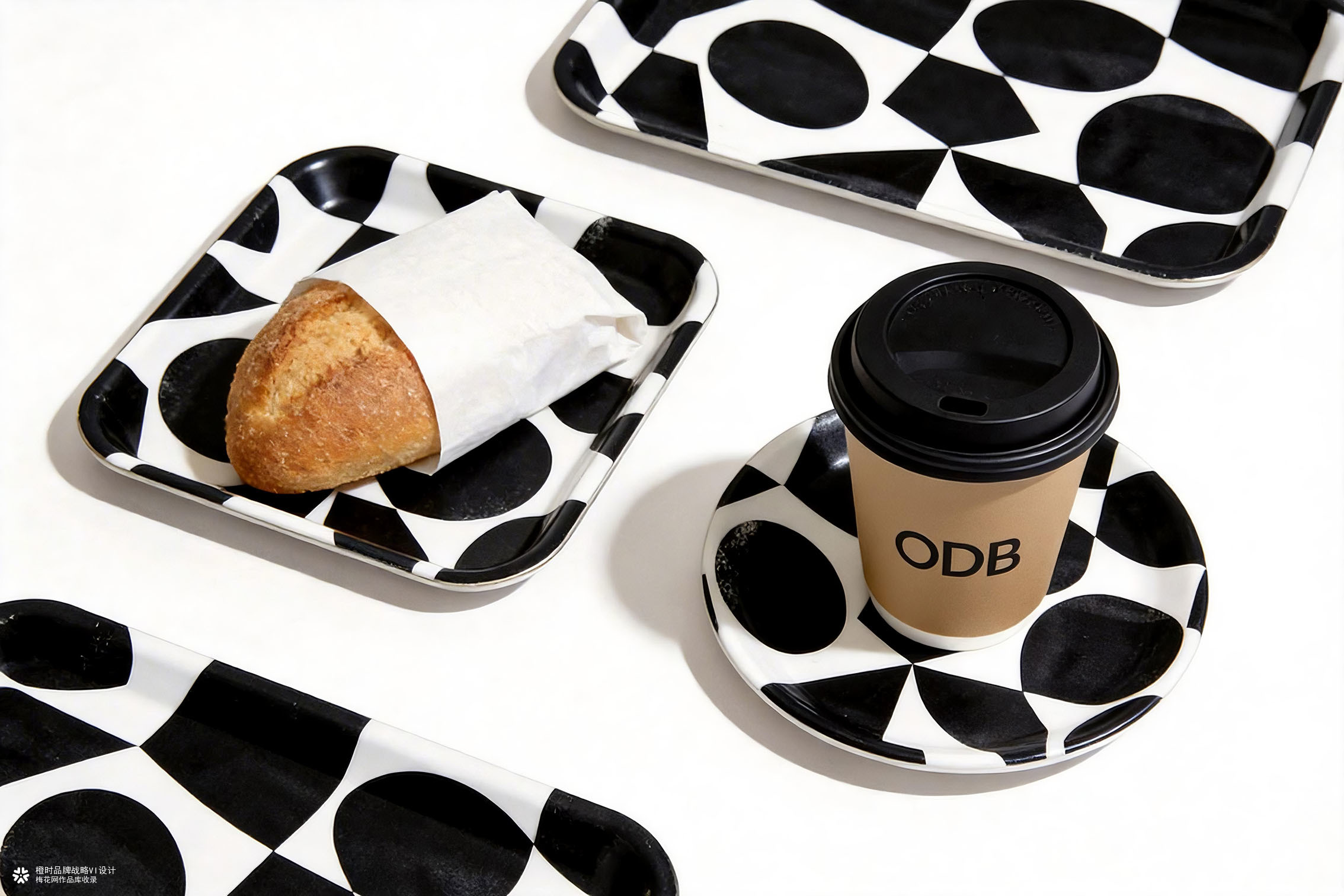 otimebrand 橙时品牌原创案例 | ODB手作面包坊品牌形象VI设计