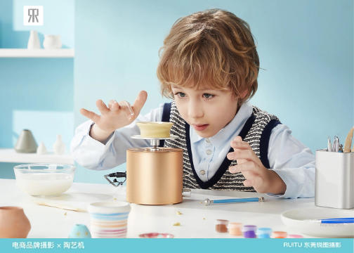 【商业摄影】陶艺机产品摄影|儿童玩具×东莞锐图摄影