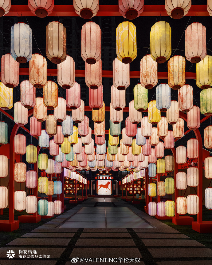 Valentino「华灯驭梦」新春灯会，点亮平安喜乐