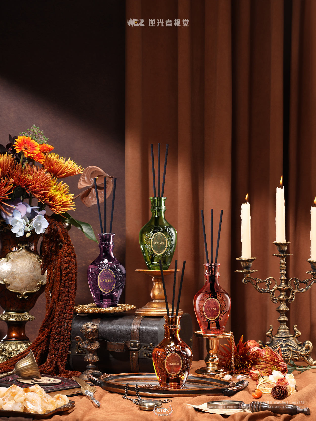 Airfunk午火香氛静物摄影/逆光者视觉/魔法系列