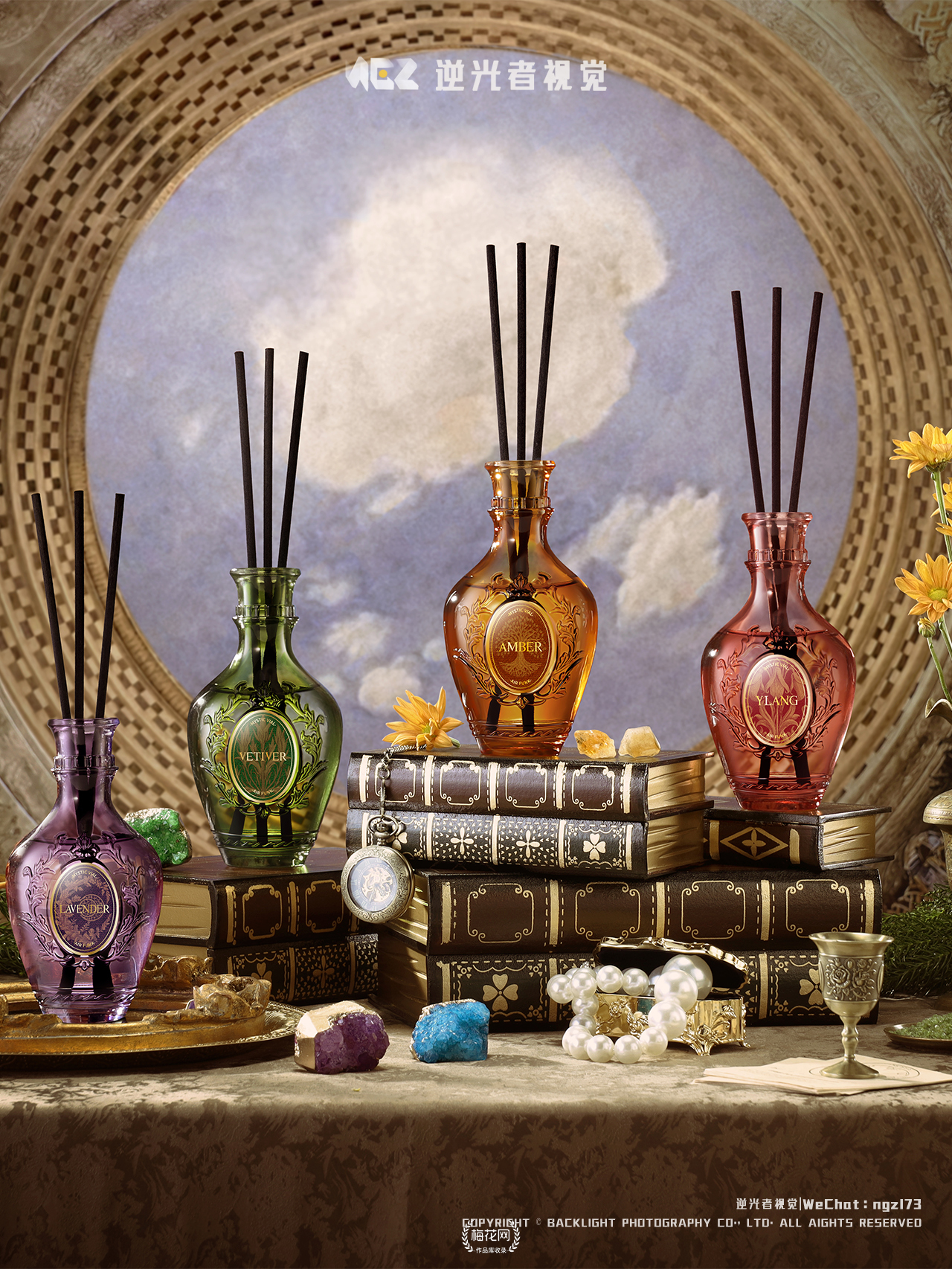 Airfunk午火香氛静物摄影/逆光者视觉/魔法系列