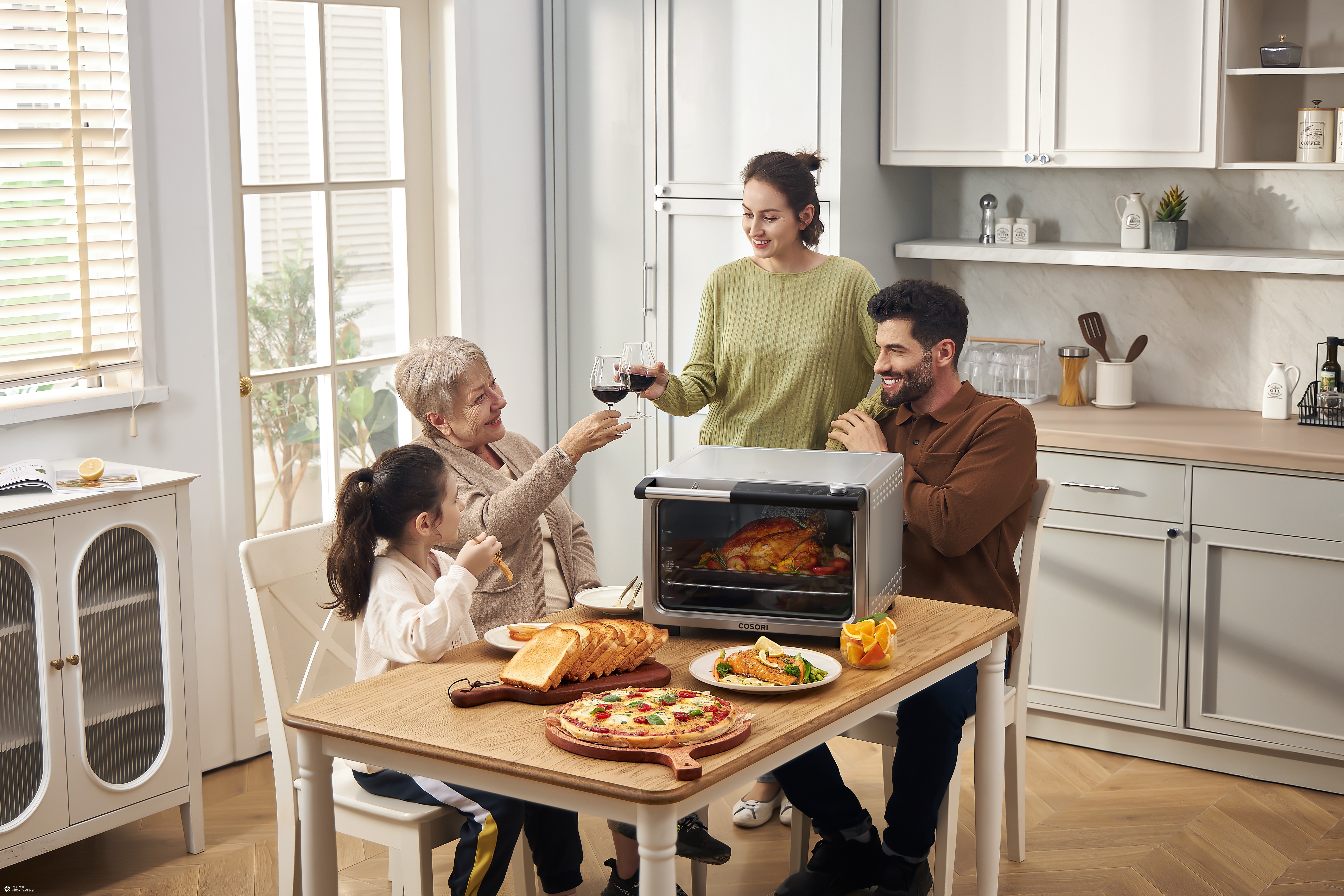 静物拍摄|小家电拍摄|厨电外销亚马逊小烤箱食物氛围