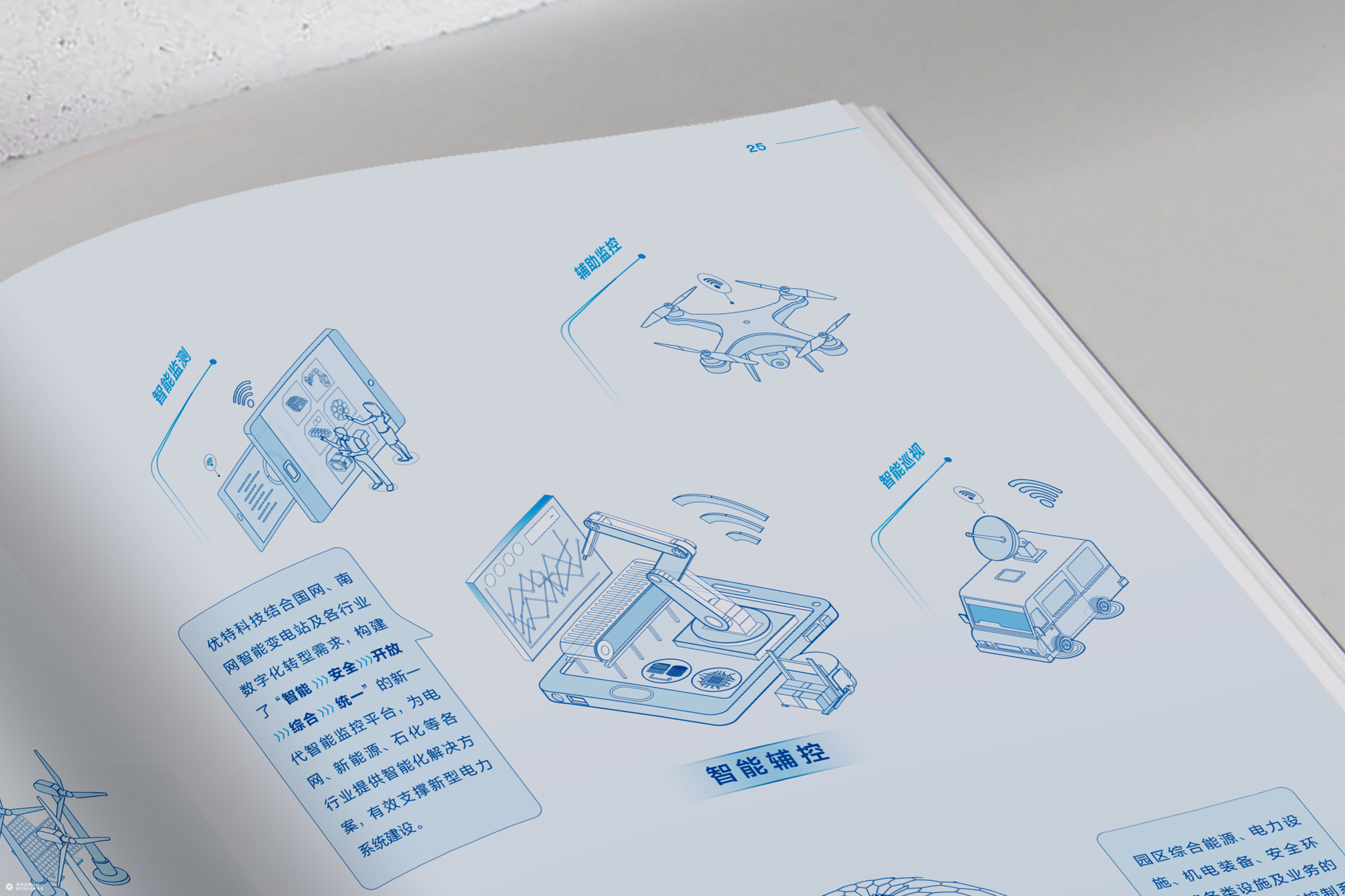 优特电力科技画册设计