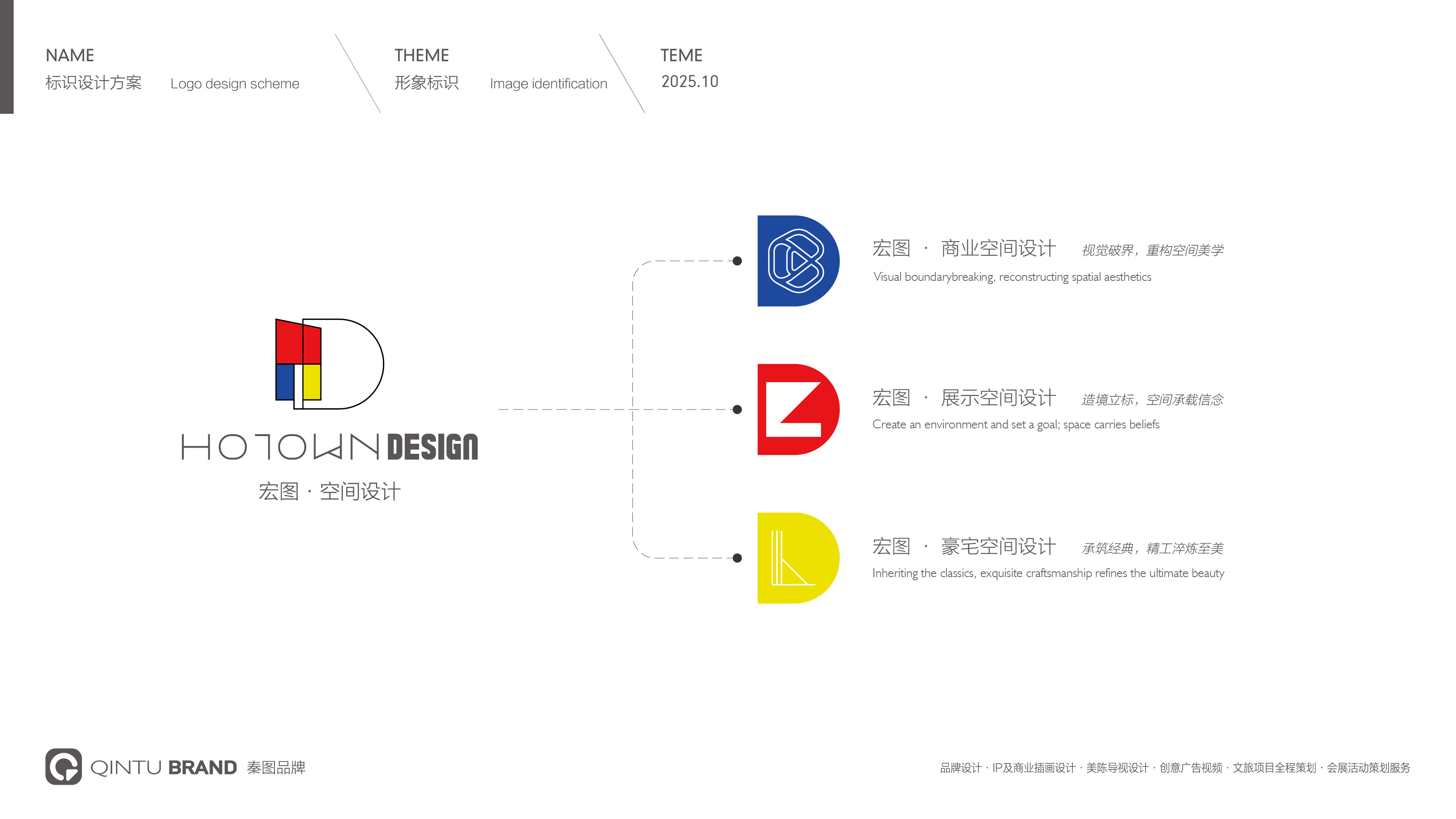 企业设计VI提案稿×秦图品牌