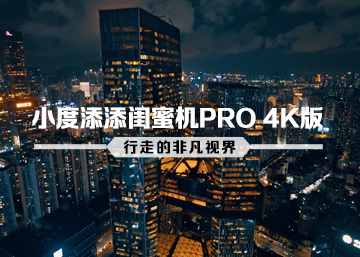小度添添闺蜜机Pro 4K版：行走的非凡视界
