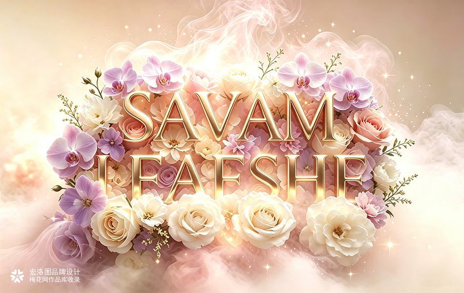 莎梵丽诗 SAVAM LEAFSHE｜轻奢花香香水全案包装设计