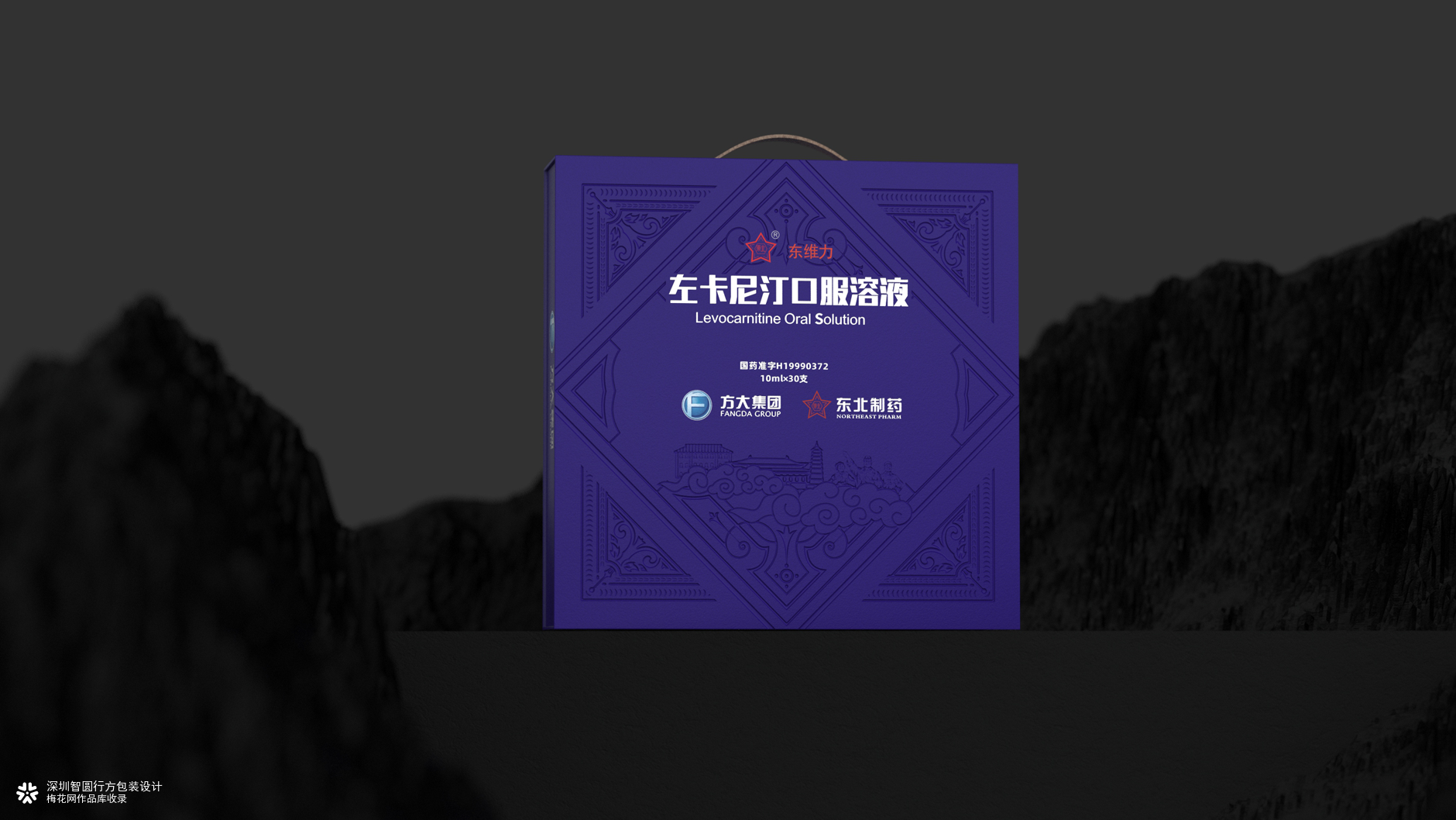 东北制药药品包装设计 处方药包装设计 口服溶液包装设计