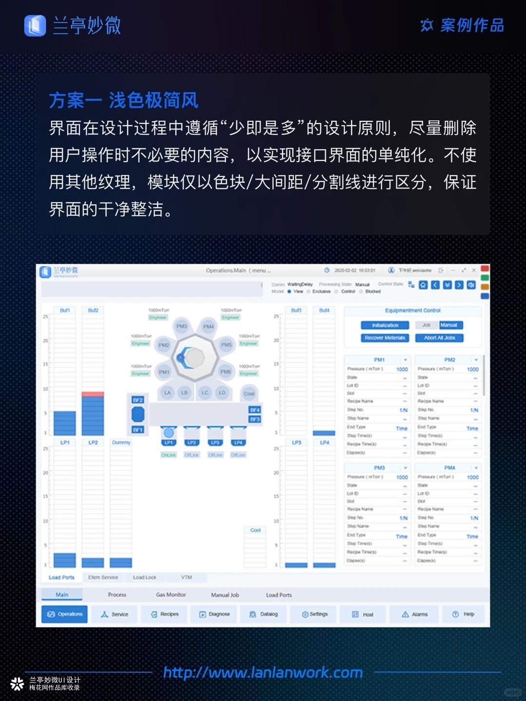 兰亭妙微高端网站设计原创作品 | 芯片企业官网优化