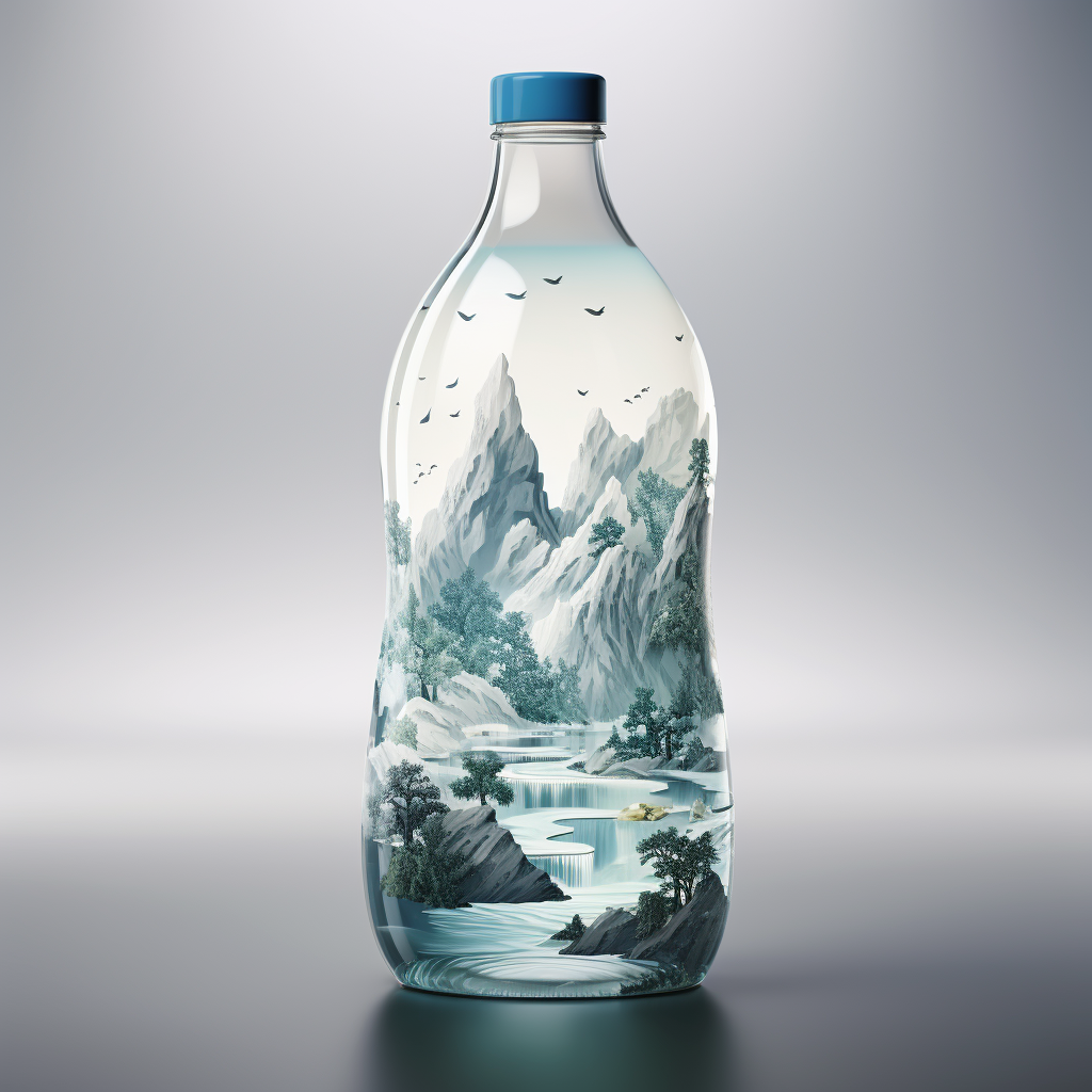 瓶子容器造型外观模型设计/3d产品外观设计/瓶罐酒瓶标签外观设计