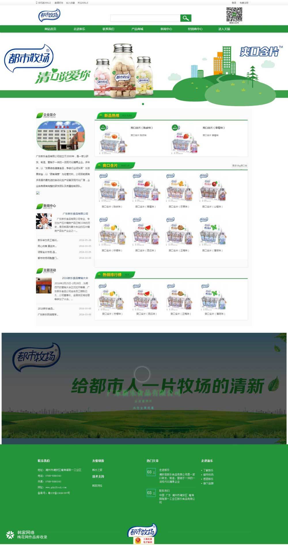 韩水之家案例-零食食品