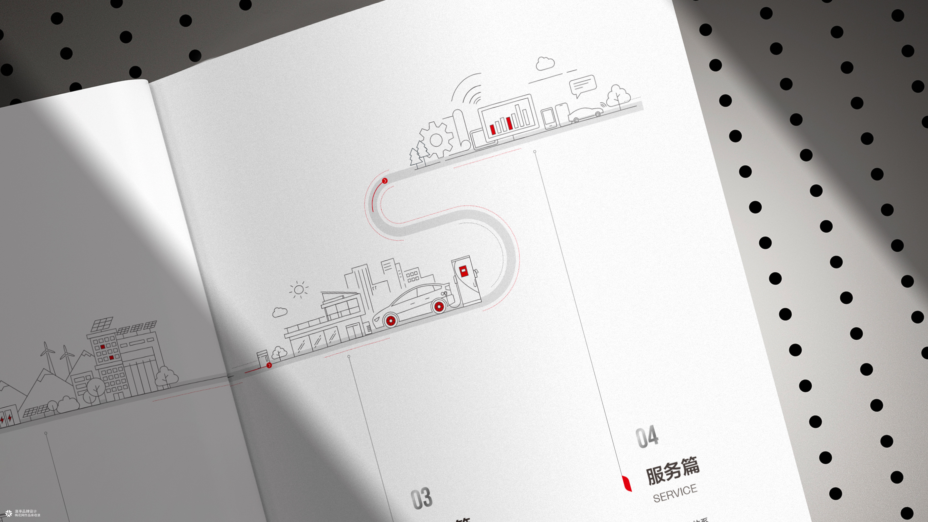 充电桩新能源画册设计