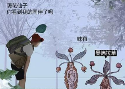 百雀羚《一个植物学家的走失》长图广告