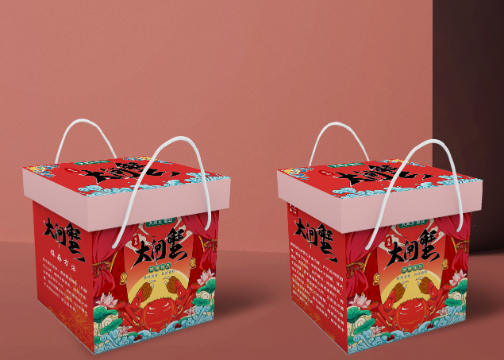 O.A.包装设计-大闸蟹礼盒