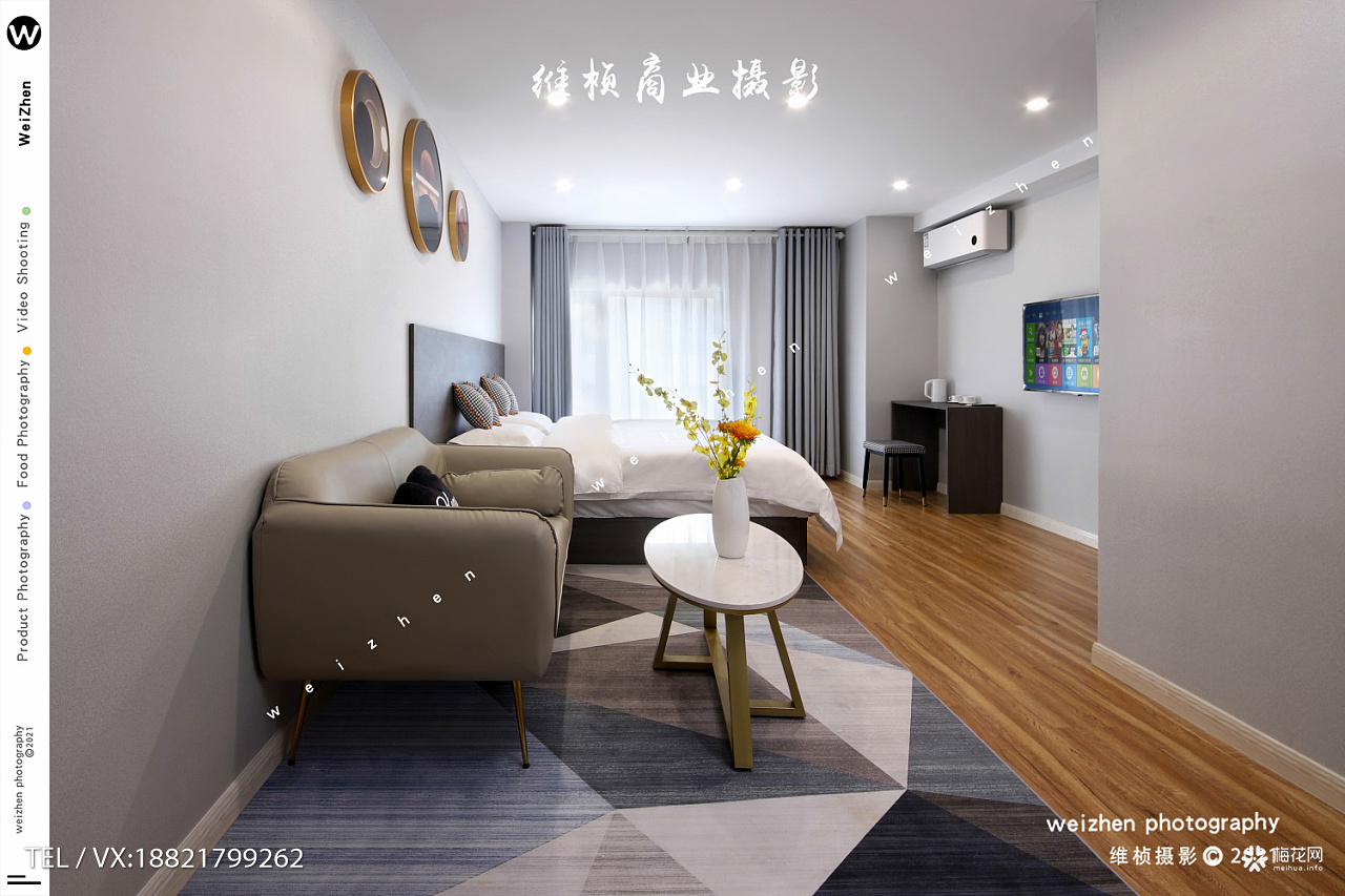 西安酒店公寓民宿空间摄影|西安建筑摄影|西安室内环境样板间拍摄