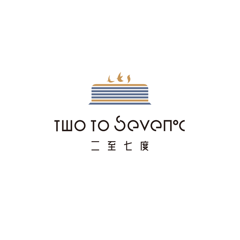 二至七度TWO TO SEVEN℃品牌标志设计