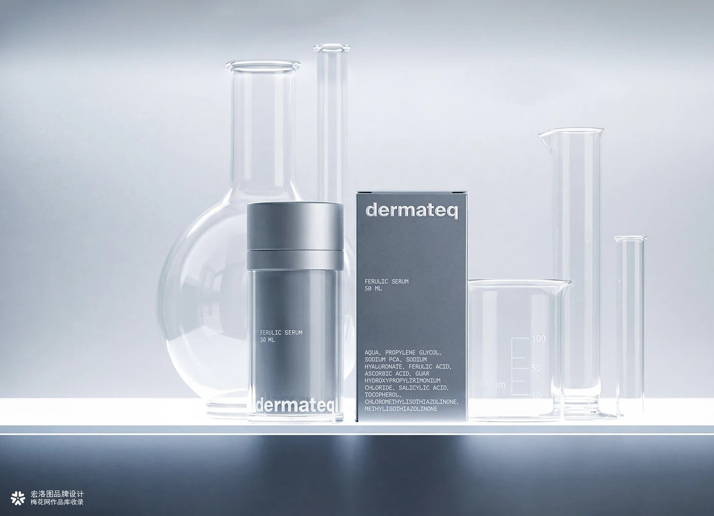 药妆Dermateq品牌包装设计-宏洛图品牌设计