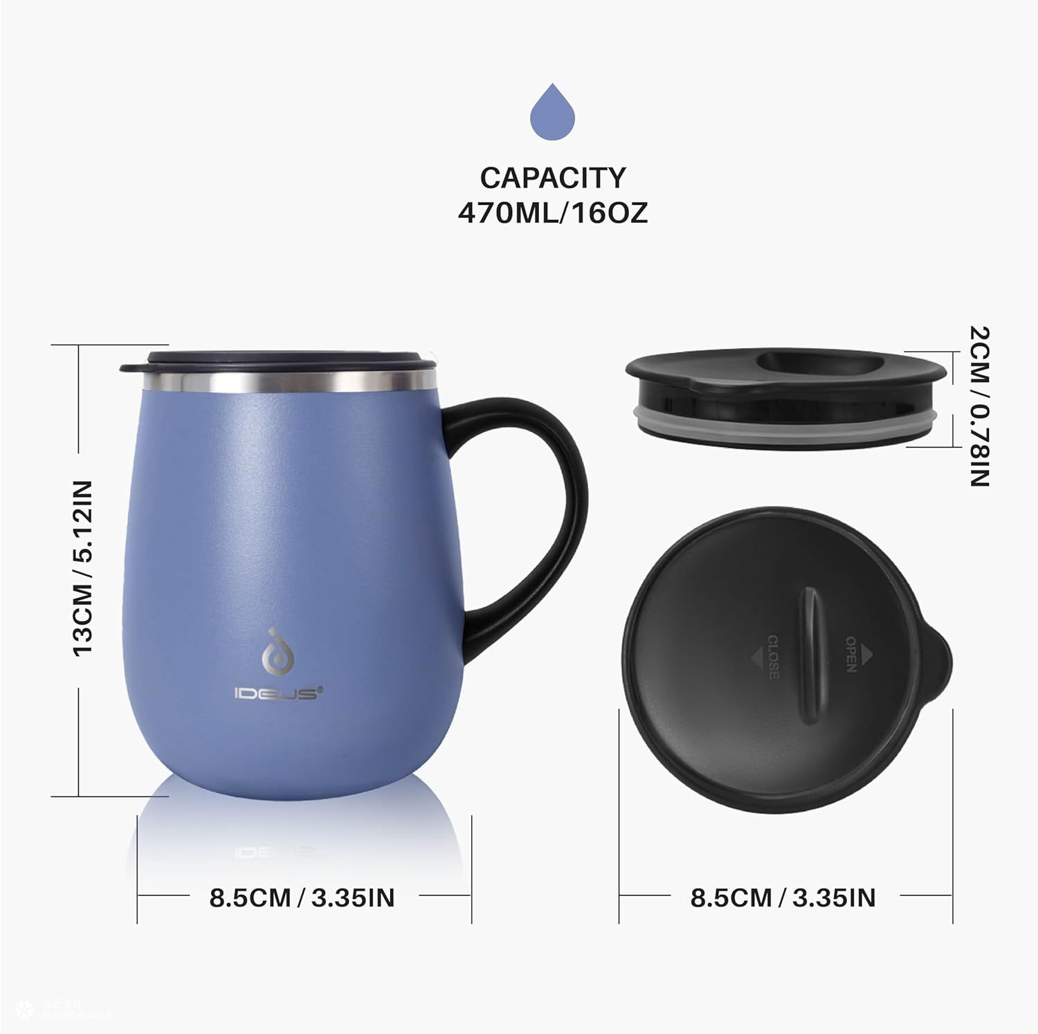 亚马逊拍摄|保温杯主/副图A+设计