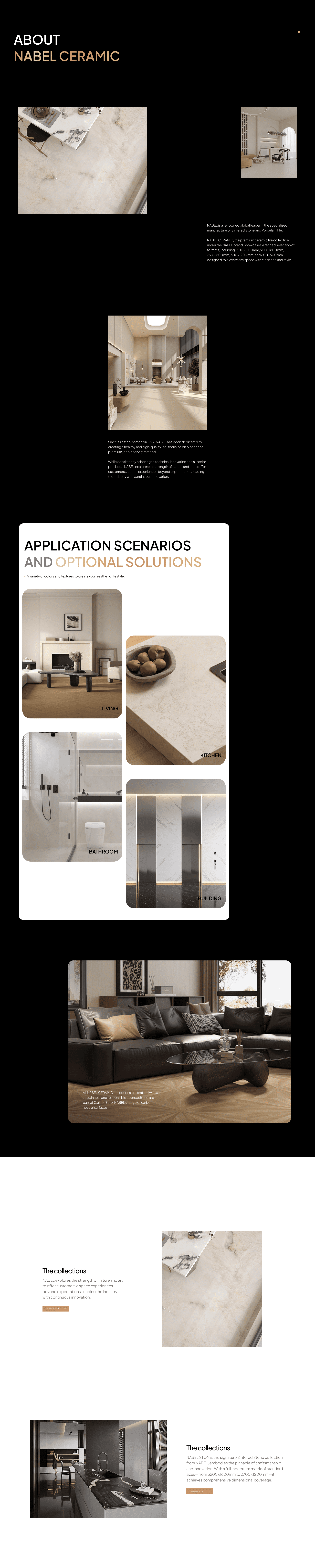 高端网站建设公司——诺贝尔瓷砖，细节皆是艺术