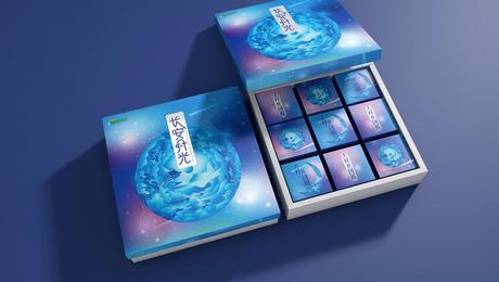 箱盒汇主创西安元素“长安月光”月饼礼盒包装设计