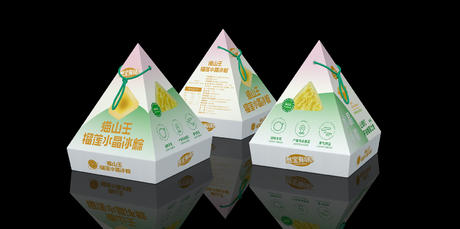 食品包装｜榴莲冰粽包装设计 粽子包装 食品包装设计