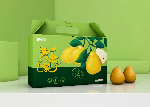 黄金梨包装设计