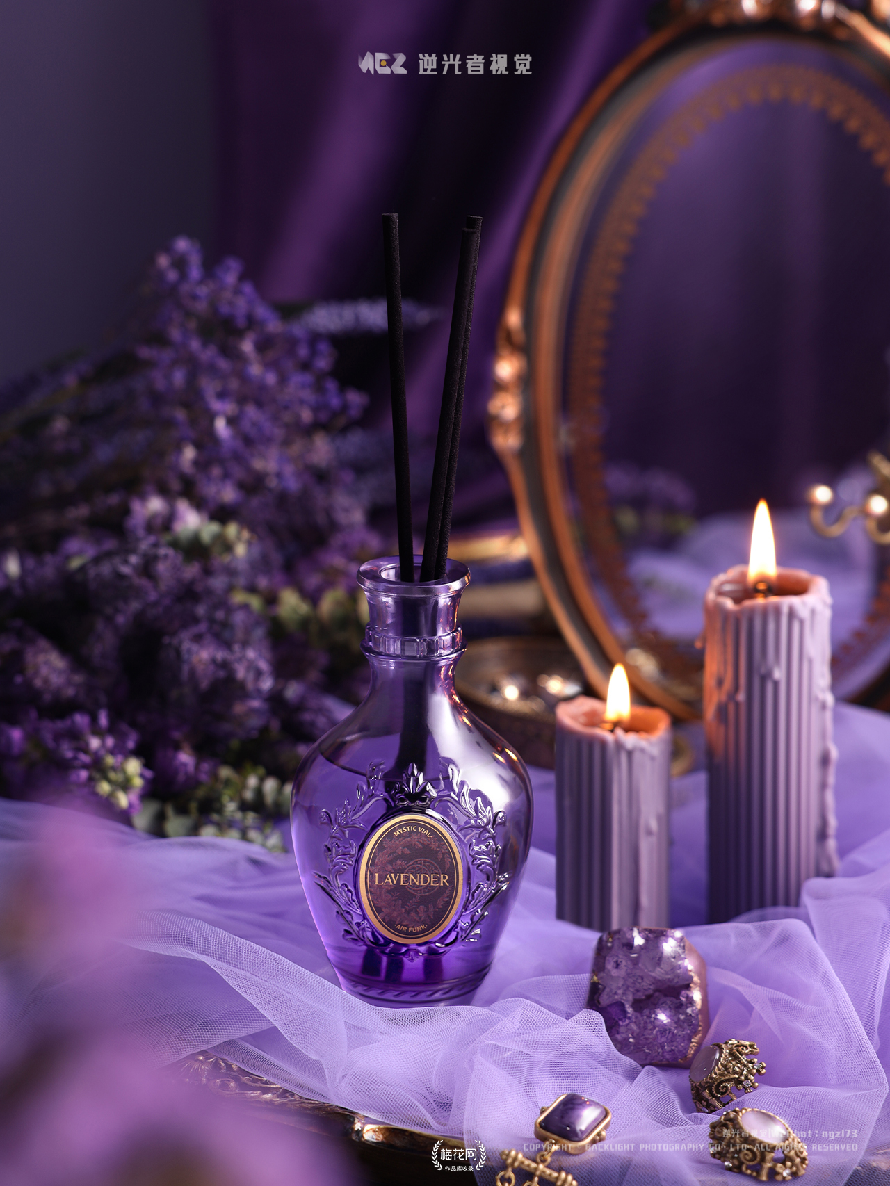 Airfunk午火香氛静物摄影/逆光者视觉/魔法系列