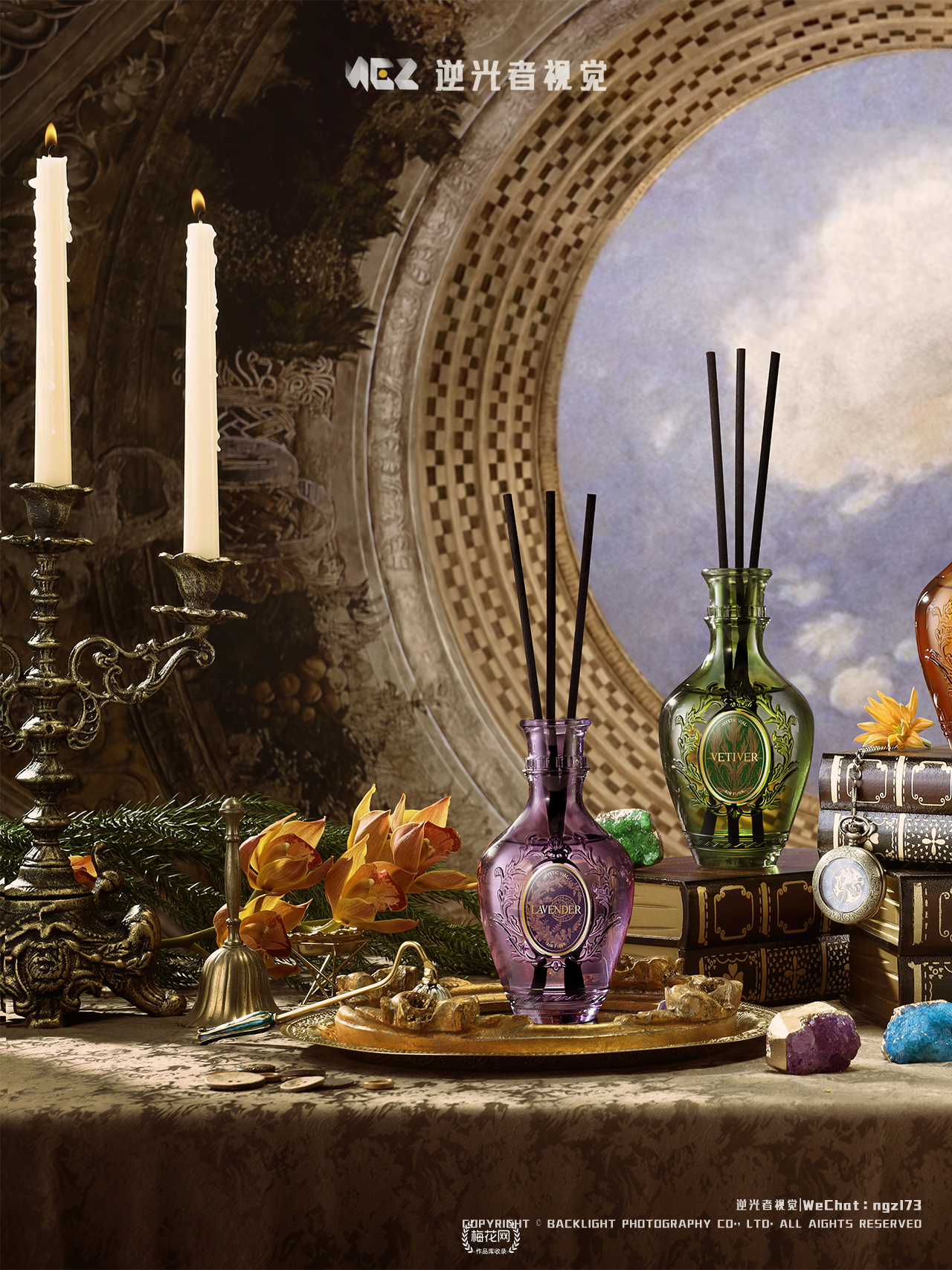 Airfunk午火香氛静物摄影/逆光者视觉/魔法系列