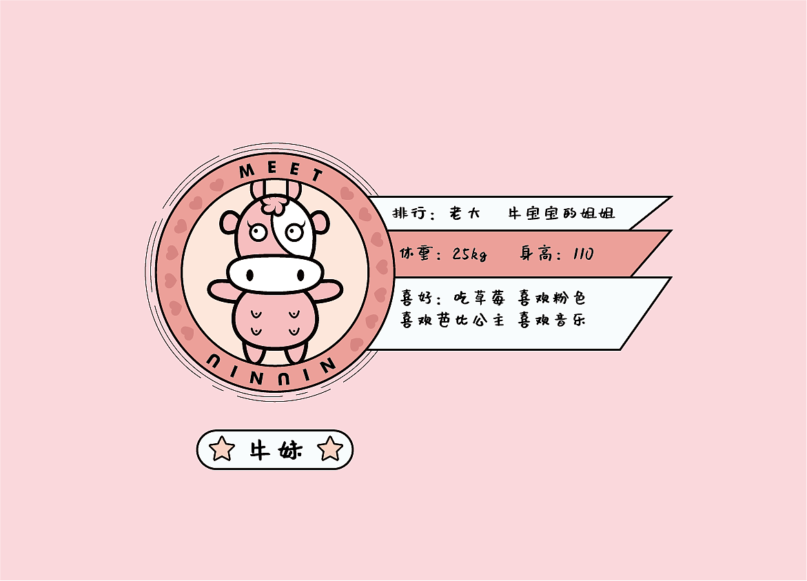 《遇见牛牛》IP形象设计