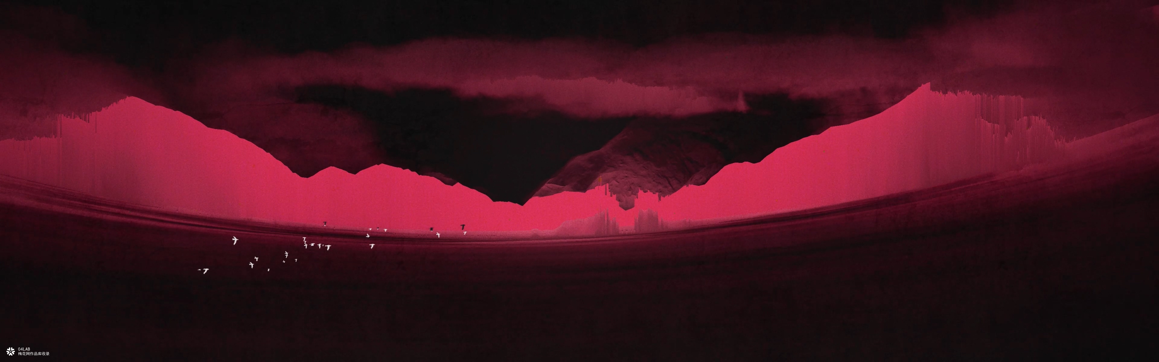 裸眼3D | 数字山水 | 梦回李白《天台晓望》