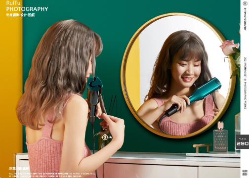 【电商摄影】美妆产品摄影|康无限卷发棒×东莞锐图摄影