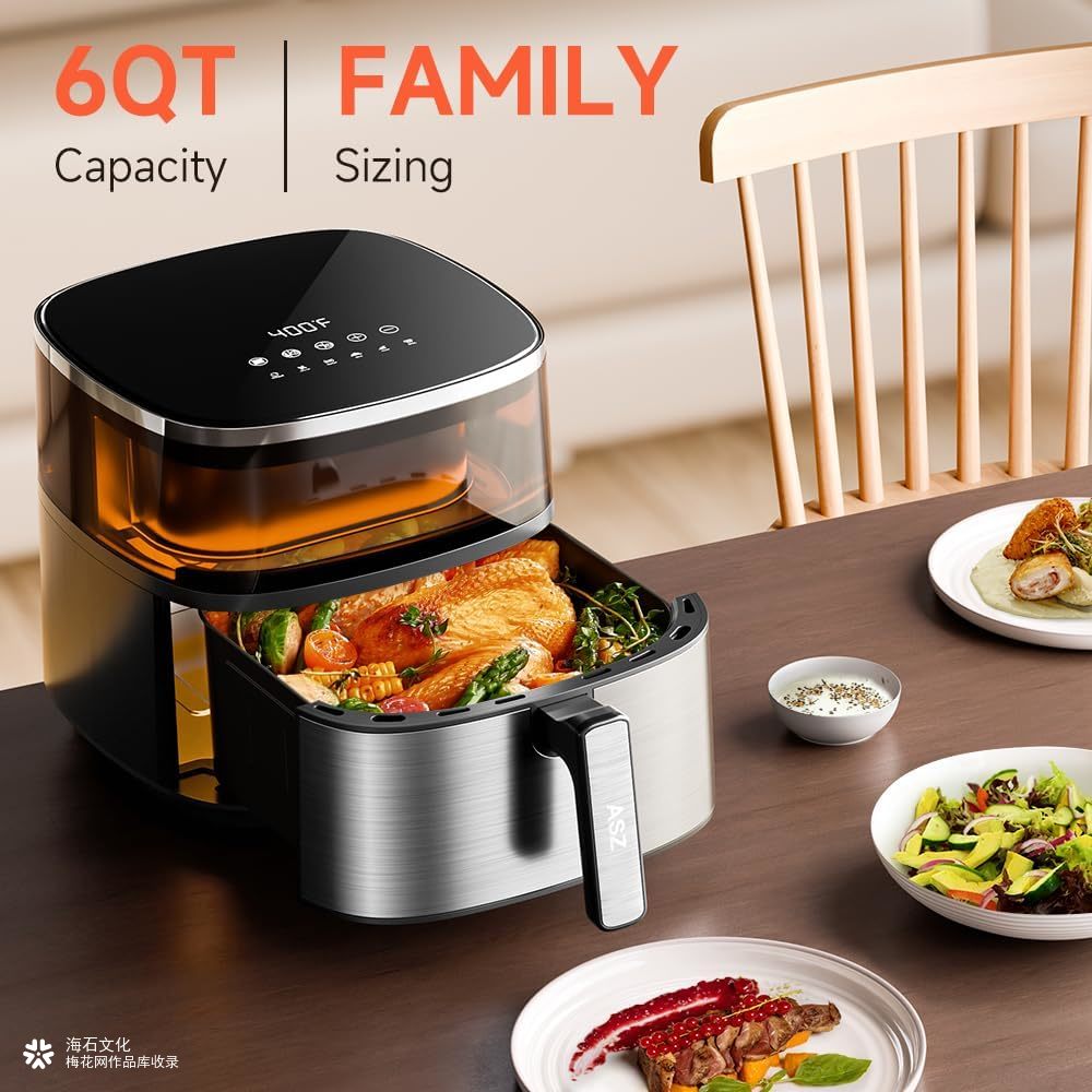 亚马逊空气炸锅平面拍摄【主/副图A+设计】