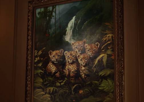 暮色降临，卡地亚小猎豹“大闹”和平街13号