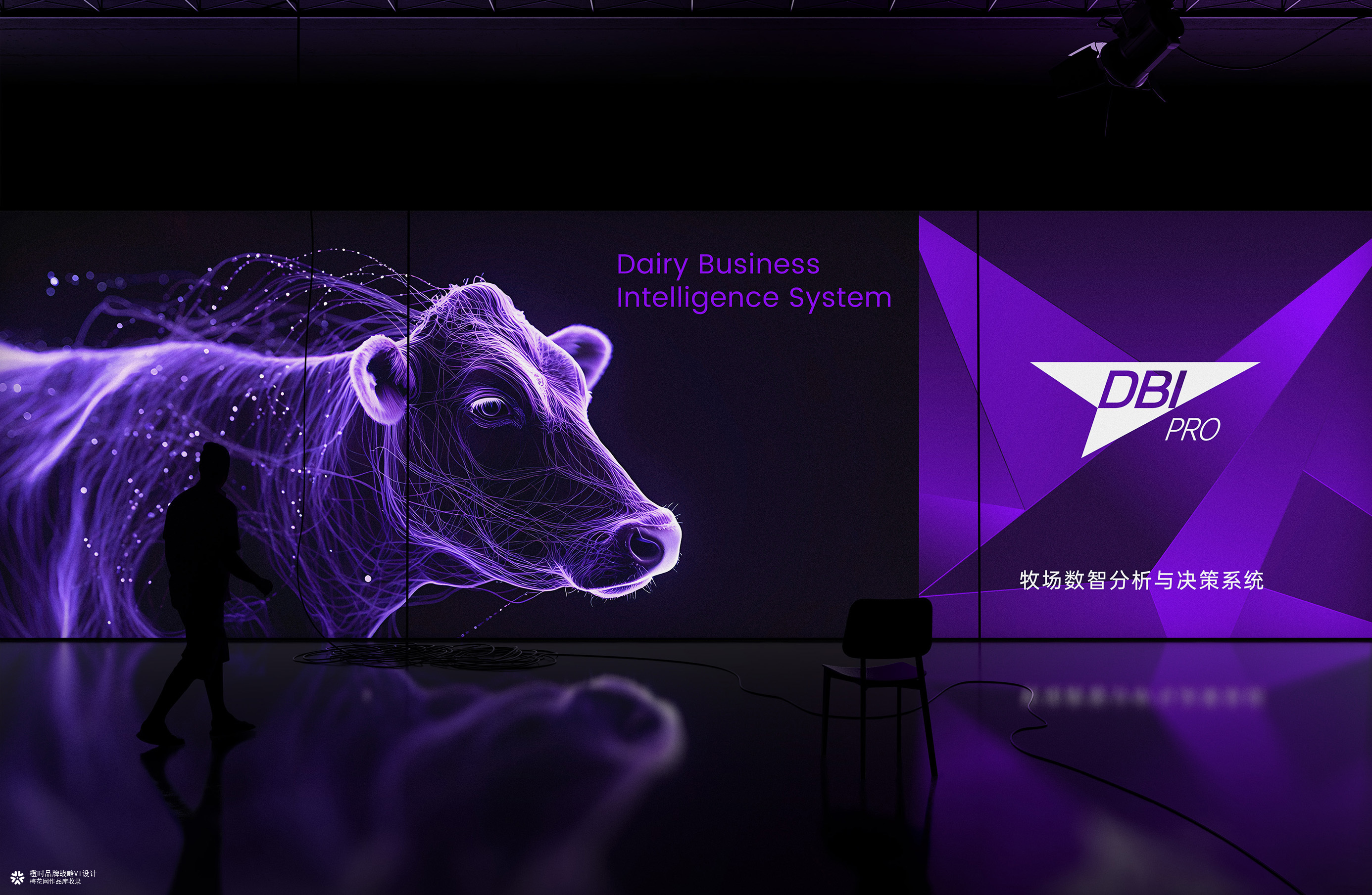 DBI Pro牧场数智分析决策平台品牌VI设计