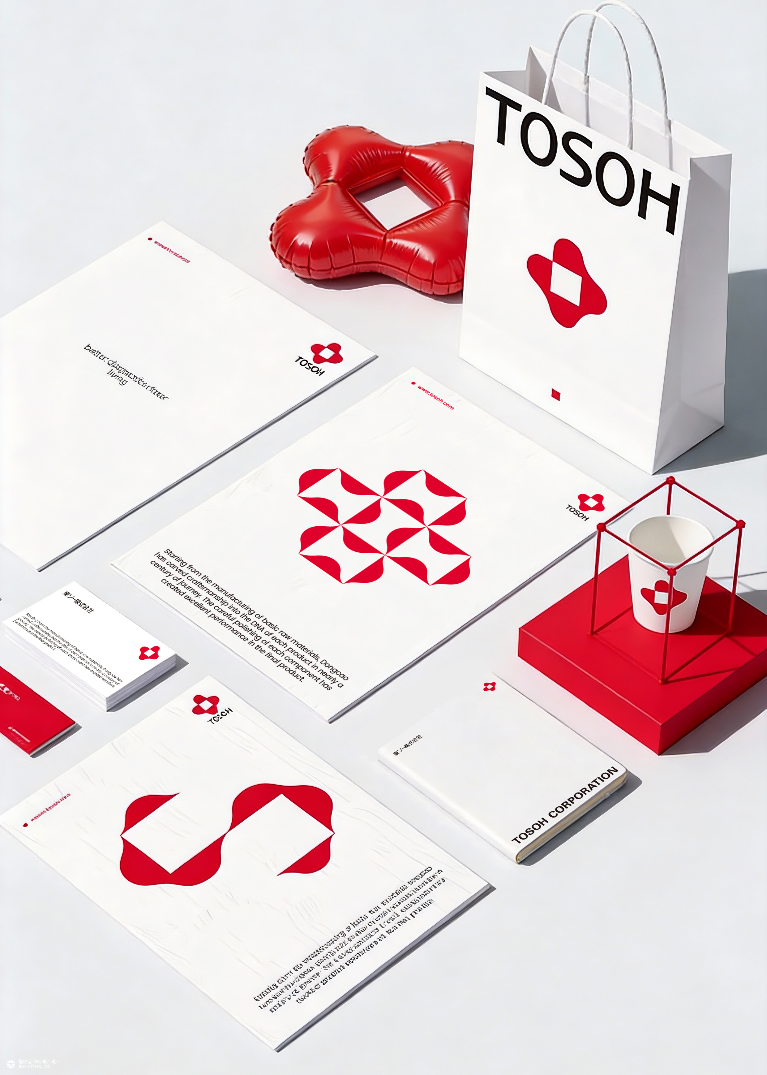 otimebrand 橙时品牌原创案例 | 日本东曹株式会社（上海）品牌VI设计