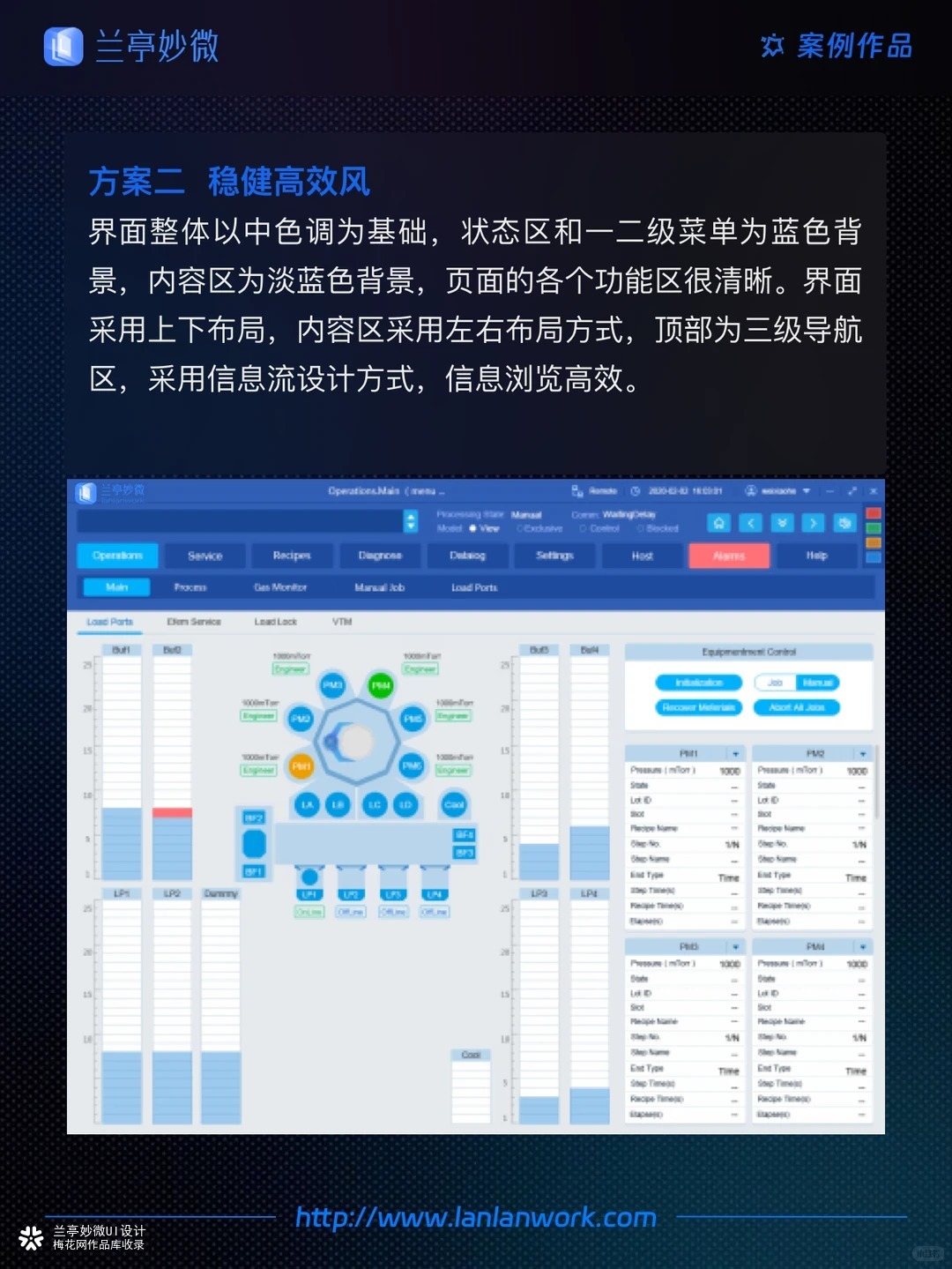 兰亭妙微高端网站设计原创作品 | 芯片企业官网优化