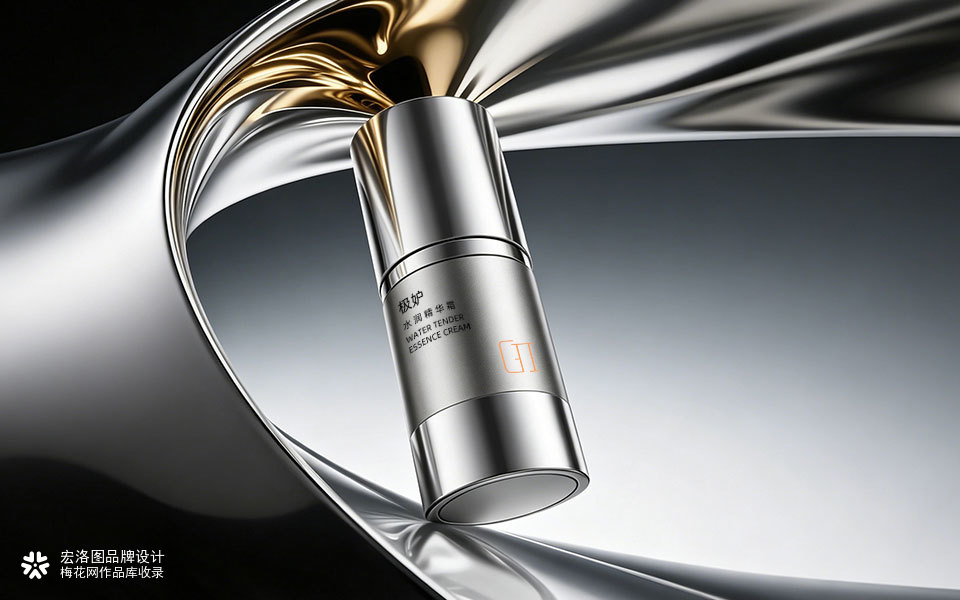 靓雅高级奢华化妆品GII极妒品牌包装设计