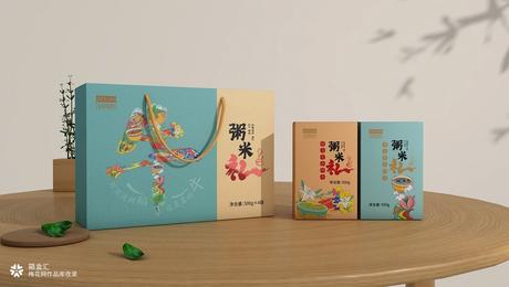 粥米春节礼盒包装设计