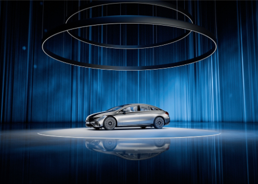 新能源汽车TVC视觉创意短片 三维CG广告 奔驰EQS