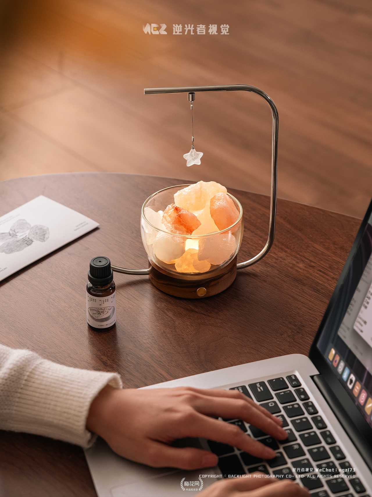 晶石香薰礼盒/静物摄影/家居摄影/菓凯香薰/逆光者视觉