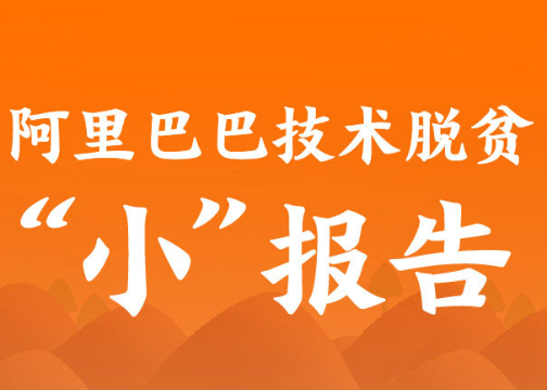 《阿里巴巴技术脱贫“小”报告》长图文