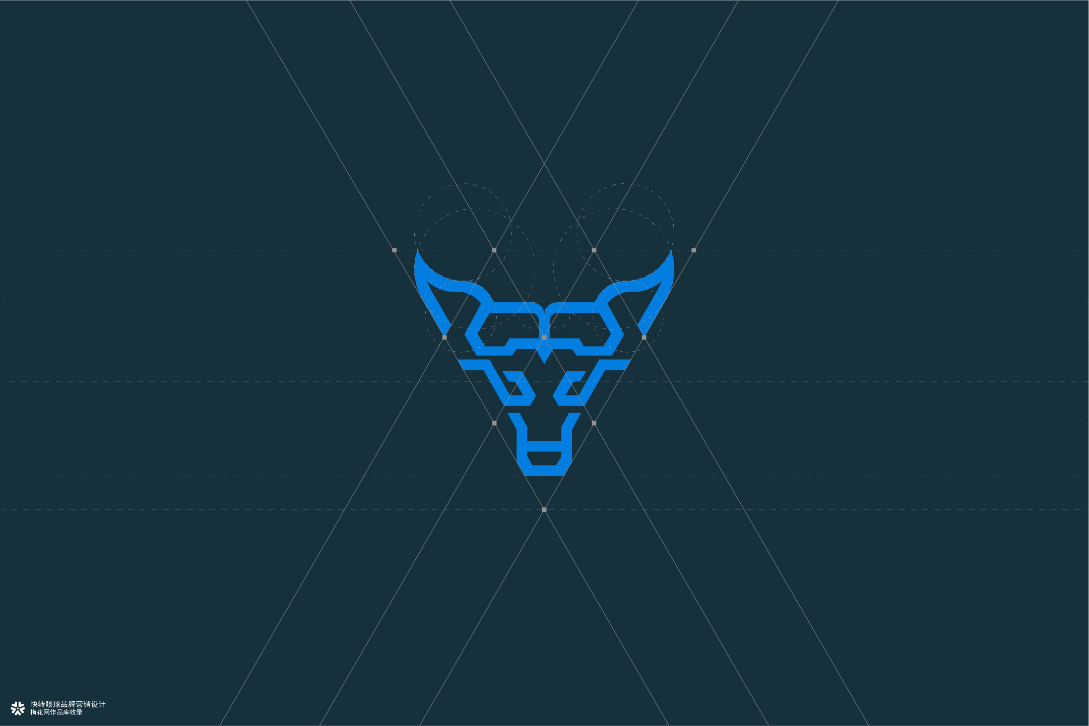 给朋友画了个牛｜包装印刷厂Logo设计