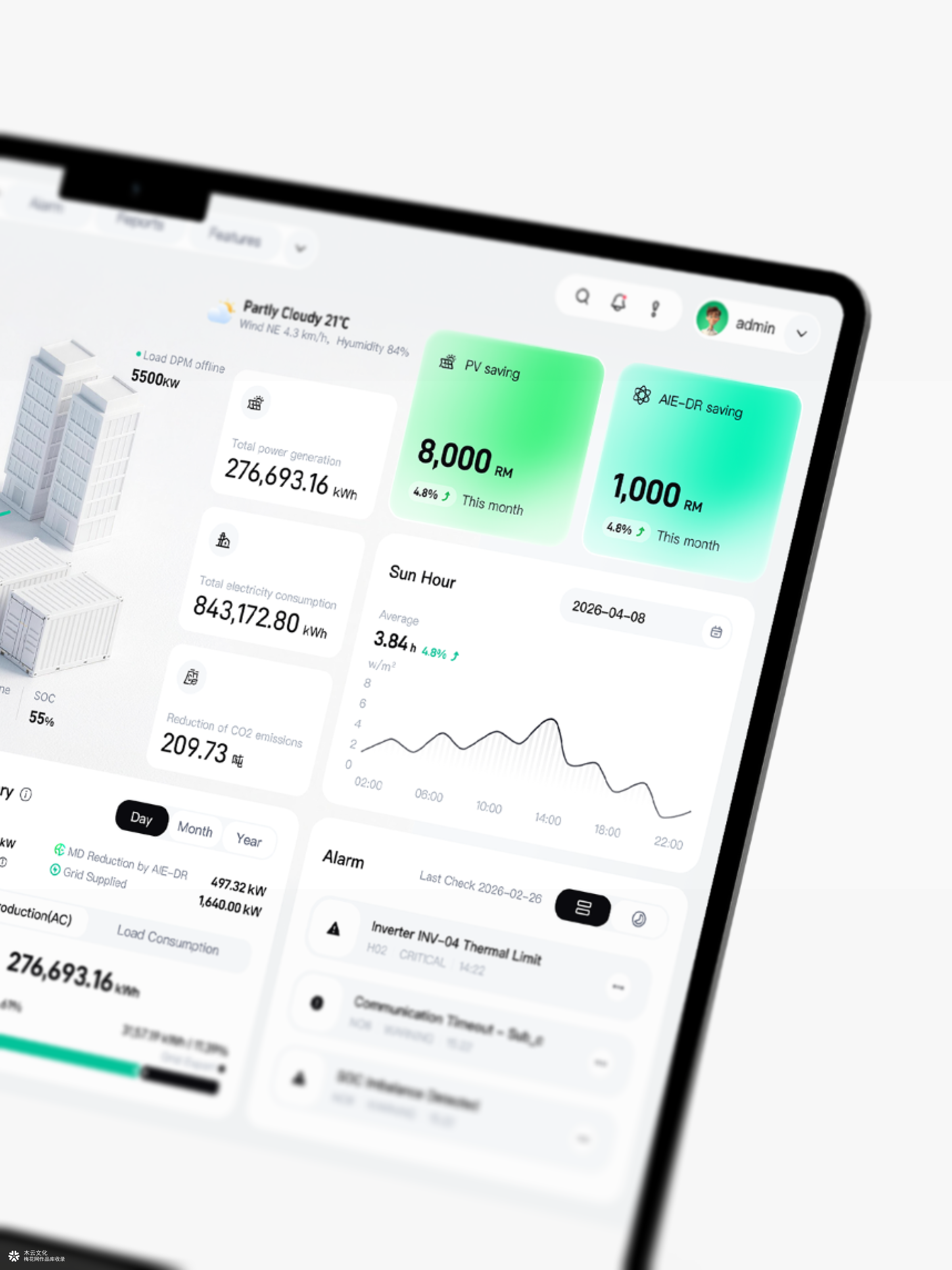 智慧能源管理平台 UI/UX 设计