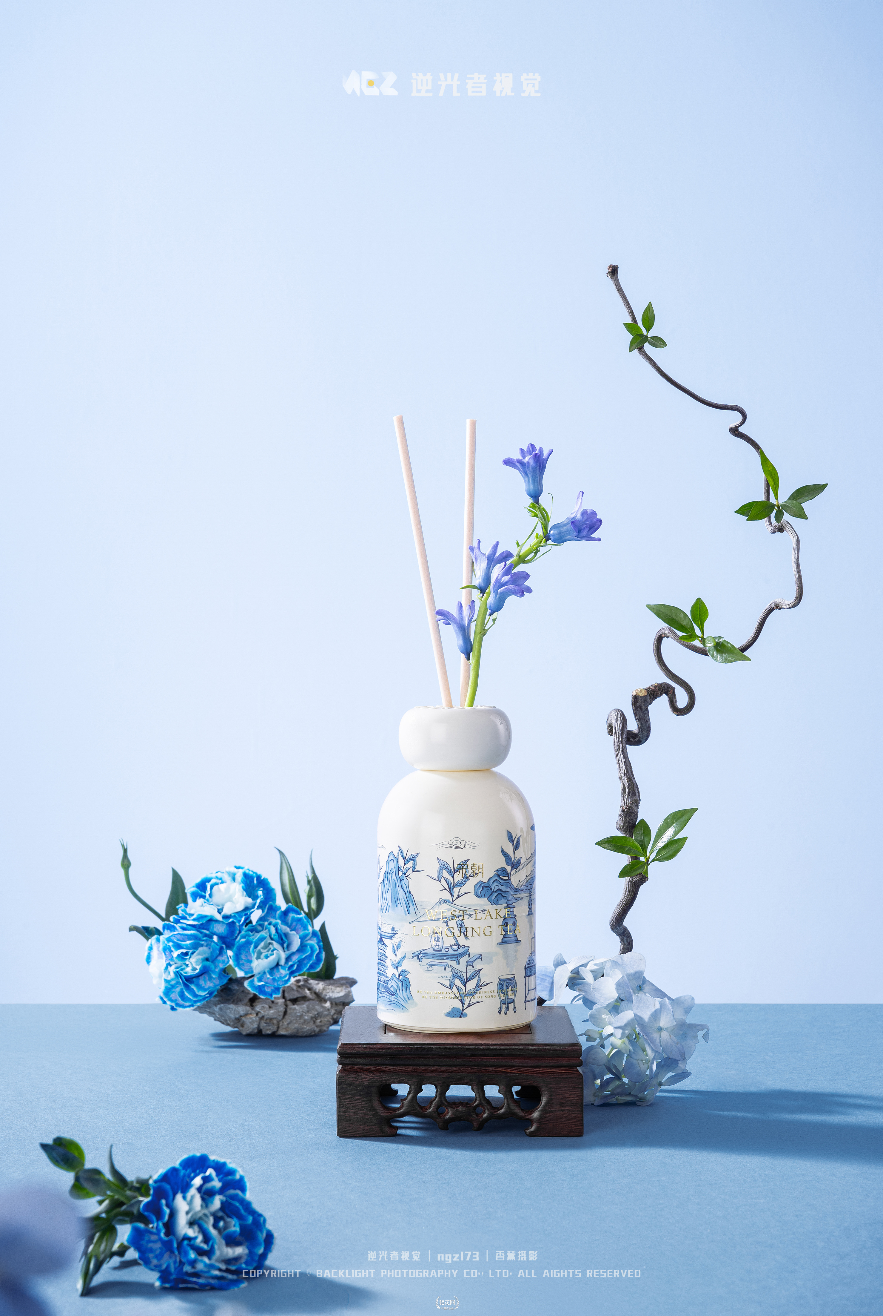 西湖十景香氛礼盒/宋朝香薰/香薰拍摄/逆光者视觉