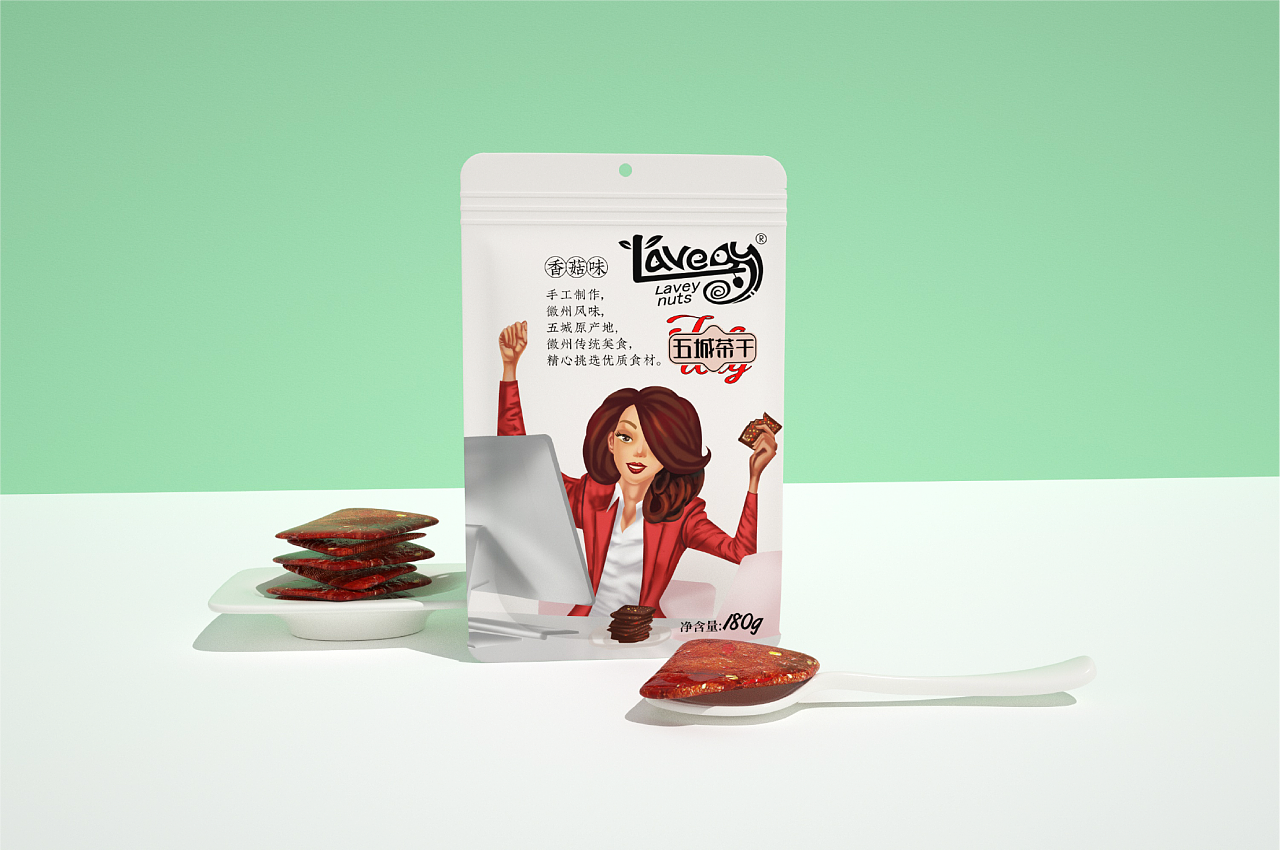 拉威夫坚果包装设计  原创作品 / 平面 / 包装 